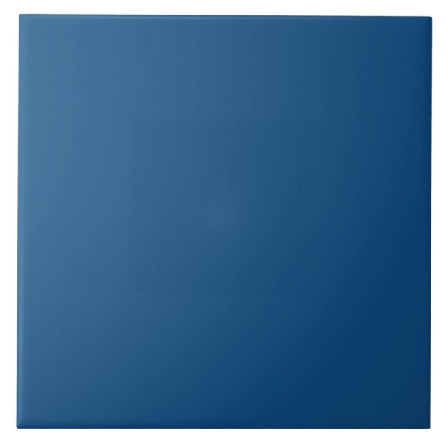 Simple Modern Classic Blue Tile (Front)