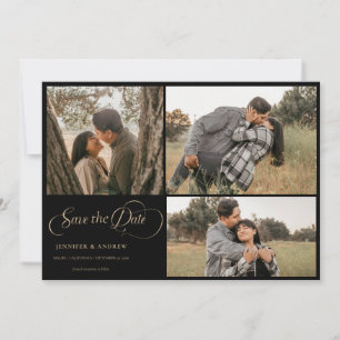 Simple Modern Classy   Photo Save the Date Invitation