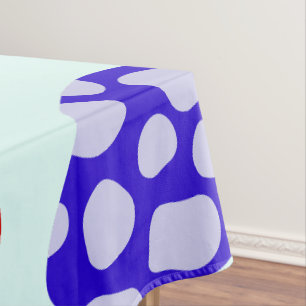 Simple Modern colourful dino egg birthday party Tablecloth