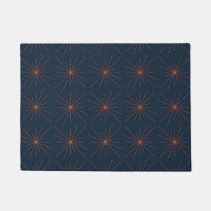 Simple, modern, cool, trendy light / star abstract doormat