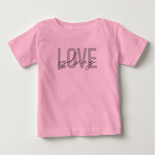 Simple, modern, cool, urban design Love Sydney Baby T-Shirt