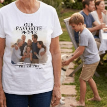 simple modern Custom Family Photo