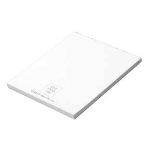 Simple Modern Custom Logo Or Photo Doctor  Notepad
