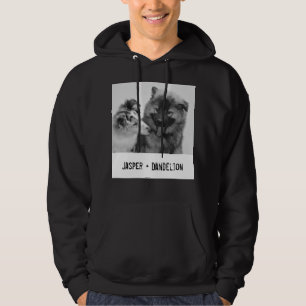 Simple, Modern Custom Pet or People Photo Hoodie