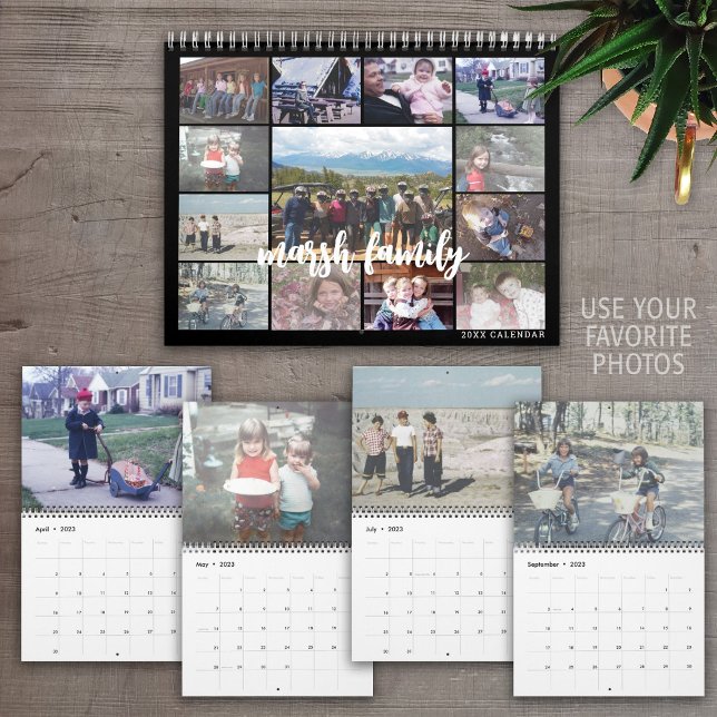 Simple Modern Custom Photo - 13 Pictures Calendar (Creator Uploaded)