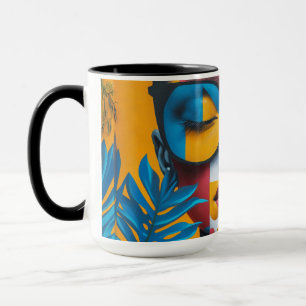 Simple modern Custom Photo and Personalised Mug
