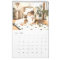 Simple Modern Custom Photo Planner Calendar