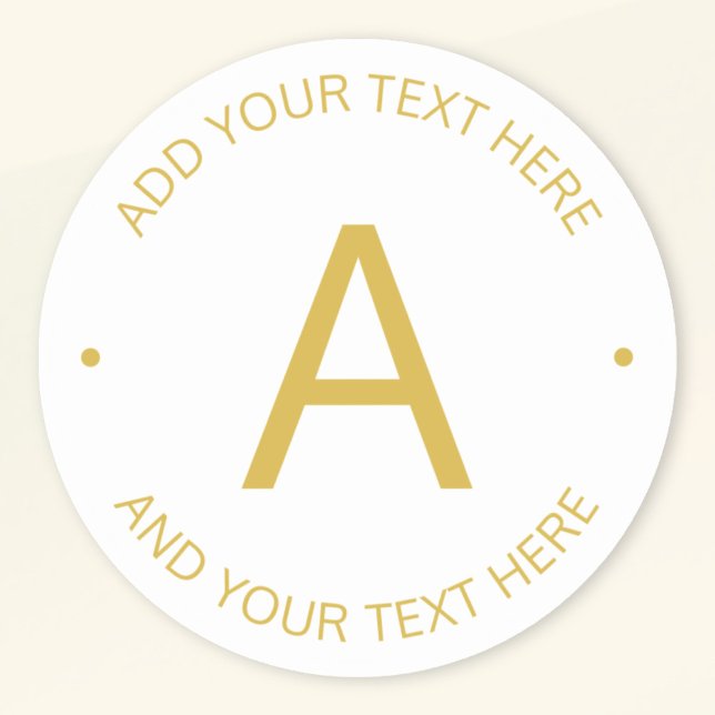 Simple Modern Customisable Text | Gold Transparent (Creator Uploaded)