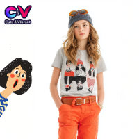 Simple modern drawing of cool young people