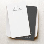 Simple Modern Earring Display Card<br><div class="desc">Stylish earring display holder with two printed hole "markers". Matching bracelet and necklace display in the collection. For shipping,  paper stock inquires and pricing contact Zazzle directly.</div>