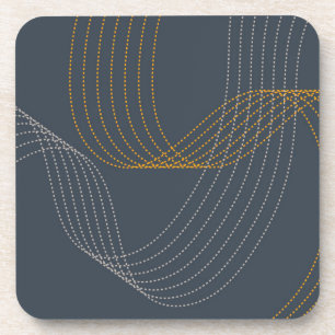 Simple, modern, elegant, cool, trendy illustration coaster