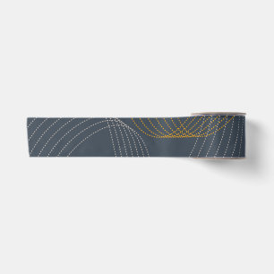 Simple, modern, elegant, cool, trendy illustration satin ribbon