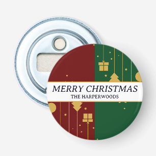 Simple Modern Elegant Decorative Christmas Family Bottle Opener