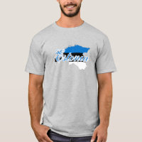 Simple Modern Estonia map National Flag Souvenir