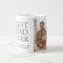 Simple Modern Family Fathers Day Photo Name
