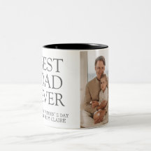 Simple Modern Family Fathers Day Photo Name