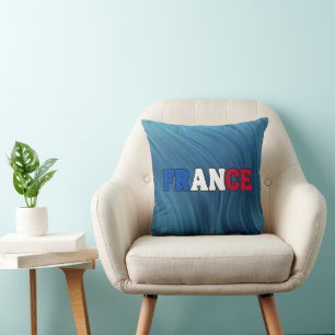 Simple Modern  France National Flag Apparel Cushion