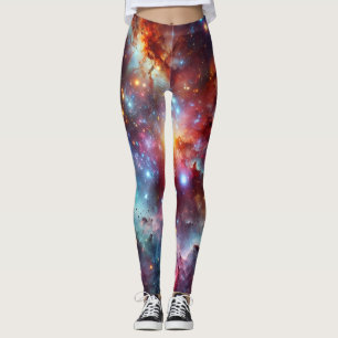Simple Modern : Galaxy Space Rock Cool Leggings