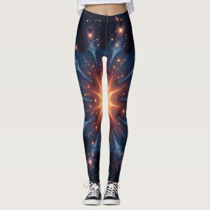 Simple Modern : Galaxy Space Rock Cool Leggings