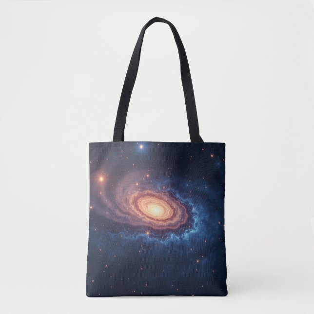 Simple Modern : Galaxy Space Rock Cool  Tote Bag (Front)