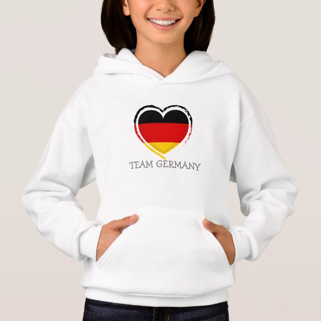 Simple Modern GERMANY Fan GERMAN Flag team name   (Front)