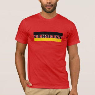Simple Modern Germany german flag  Souvenir T-Shirt