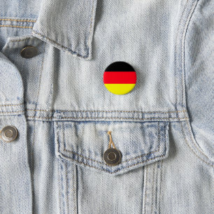 Simple Modern Germany National Flag Souvenir 3 Cm Round Badge