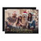 Simple Modern Gold Script 2 Photo Christmas