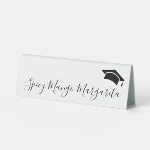 Simple Modern Graduate Custom Drink