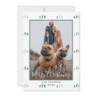 Simple Modern Green Christmas Tree Photo