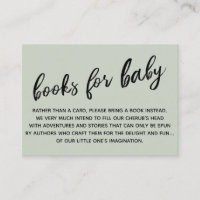 Simple Modern Handwriting Book Request Sage