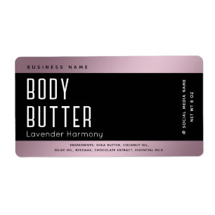 Simple modern luxury typography black lavender 