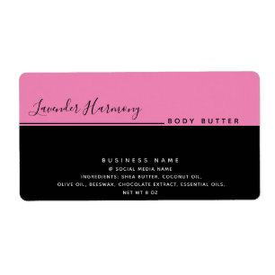 Simple modern luxury typography black product