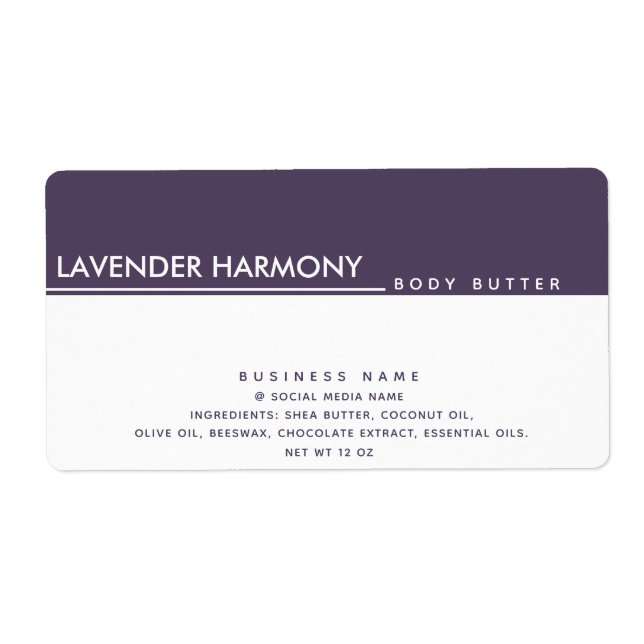 Simple modern luxury typography product (Front)