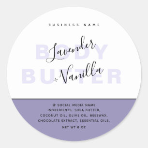 Simple modern luxury typography product  classic r classic round sticker