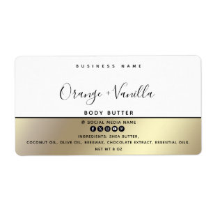 Simple modern luxury typography white gold 