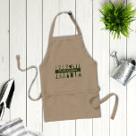 Simple Modern Master Gardener Standard Apron<br><div class="desc">The product design features gardening tools and plants.This original illustration makes a modern and unique apron for green thumb,  gardening lover,  professional landscaper,  and more!</div>