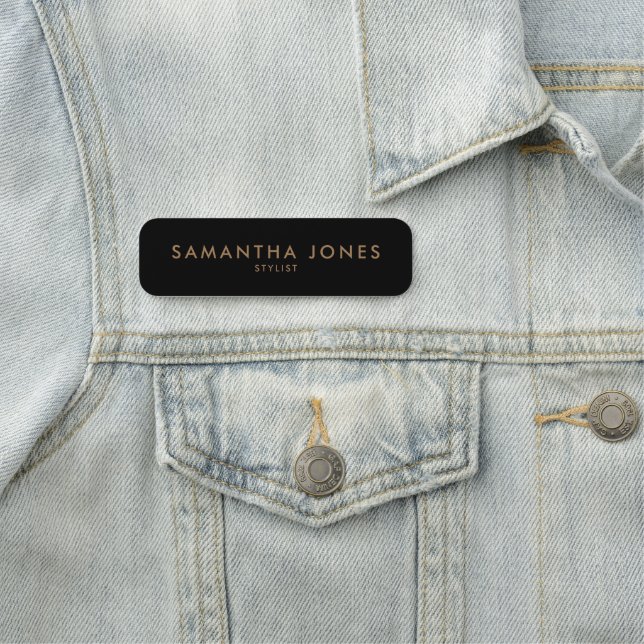 Simple Modern Minimal Name Tag (In Situ)