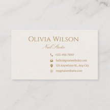 Simple Modern Minimal Professional Business Card