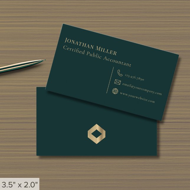 Simple Modern Minimalist Business Card (Creator Uploaded)