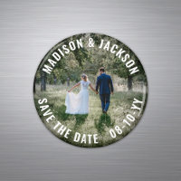 Simple Modern Minimalist Wedding Save the Date