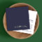 Simple Modern Navy Blue Professional Square