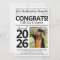 Simple Modern Newspaper Graduation Announcement