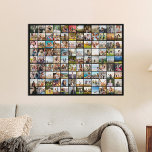 Simple Modern Personalised 108 Photo Collage<br><div class="desc">Create your own personalised photo collage photo enlargement print featuring 108 of your favourite pictures.</div>