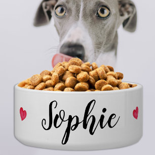 Simple Modern Personalised Cute Dog Cat Pet