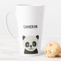 Simple modern Personalised Cute panda cartoon