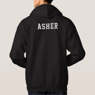 Simple Modern Personalised Monogrammed  Hoodie