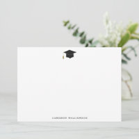 Simple Modern Personalised Name Graduation