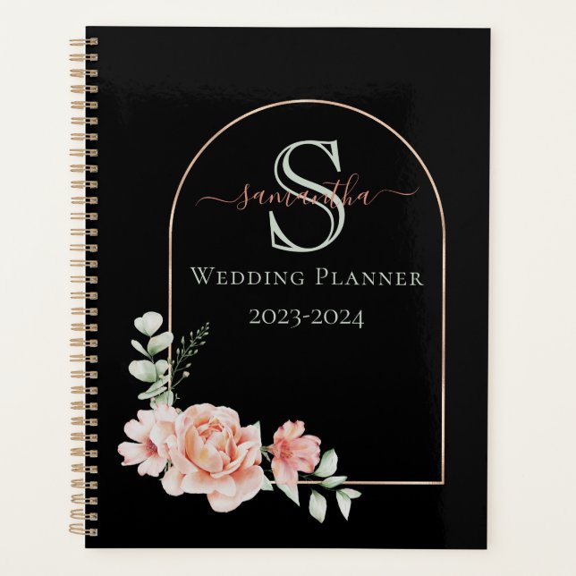 Simple Modern Personalised Wedding Planner (Front)