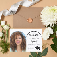 Simple modern photo arch Graduation Party